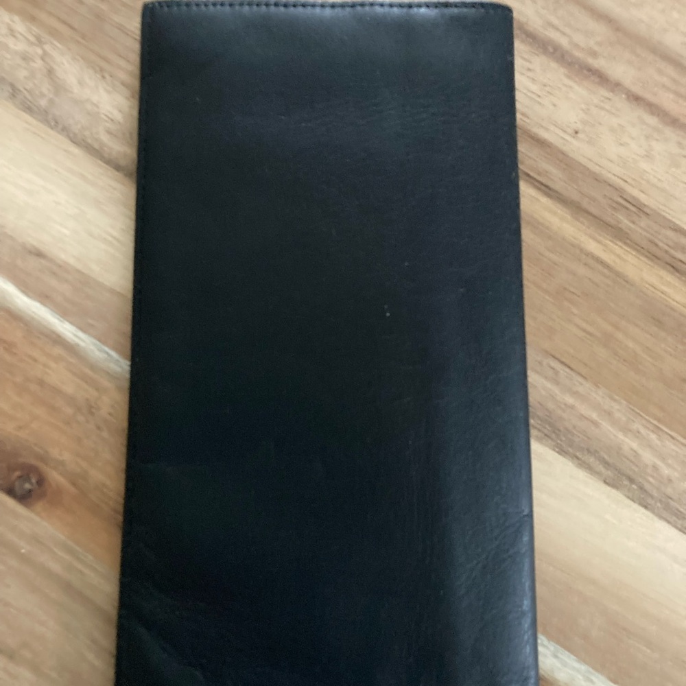 Mark Cross leather bifold breast pocket wallet, classic black - Picture 6 of 7